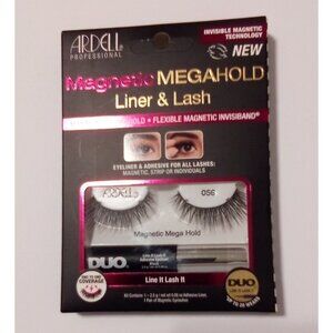 Ardell Magnetic Megahold Liner and Lash Kit 056 with DUO Adhesive Invisible Magn